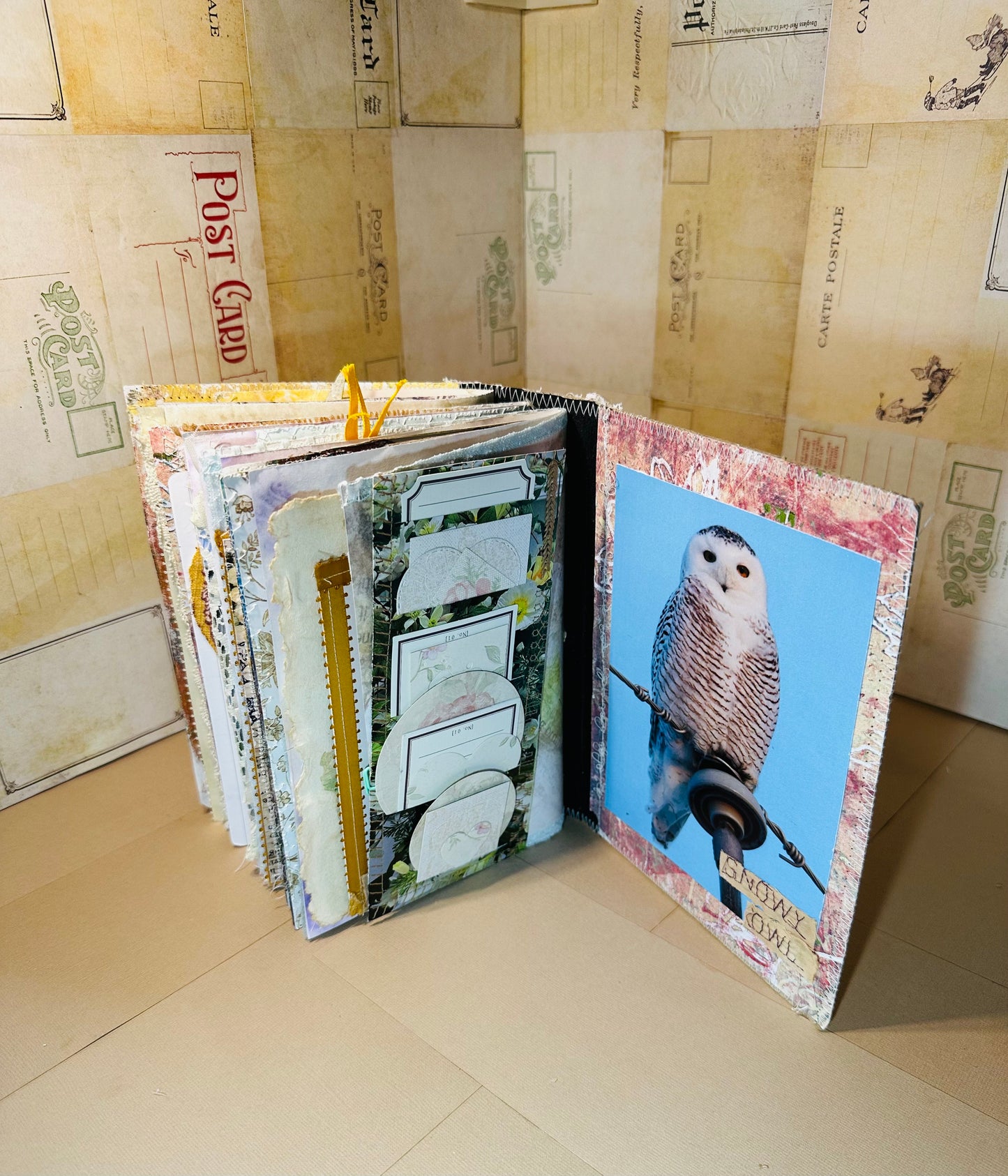 Birds, Birds, and More Birds Upcycled Junk Journal
