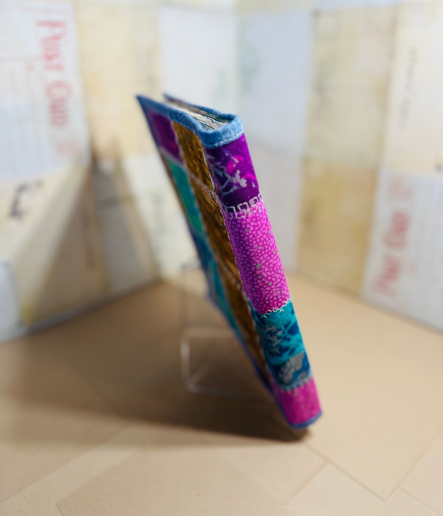 Gelli-Print Paper Junk Journal