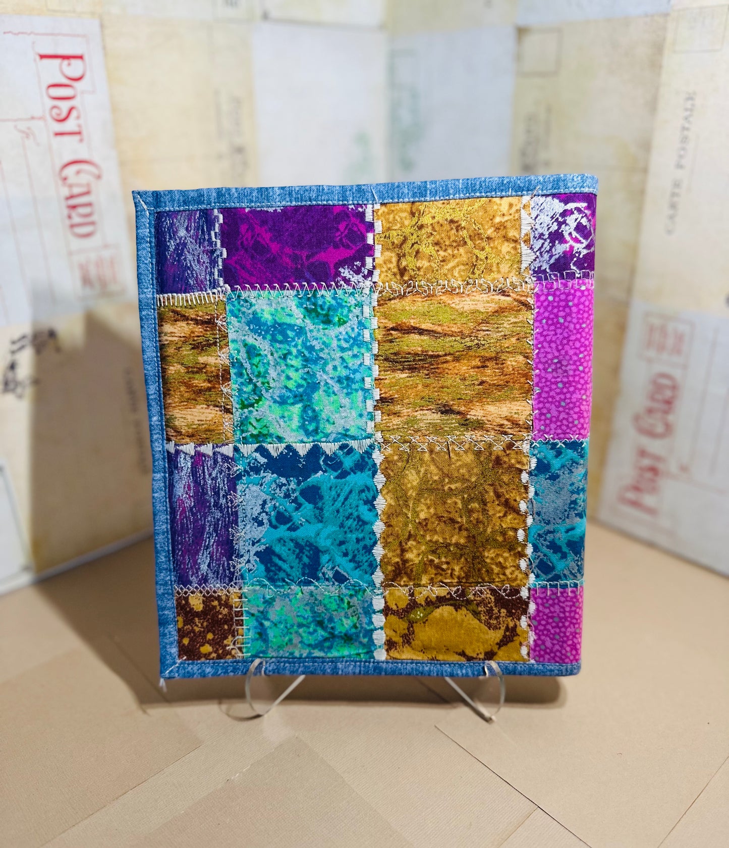 Gelli-Print Paper Junk Journal
