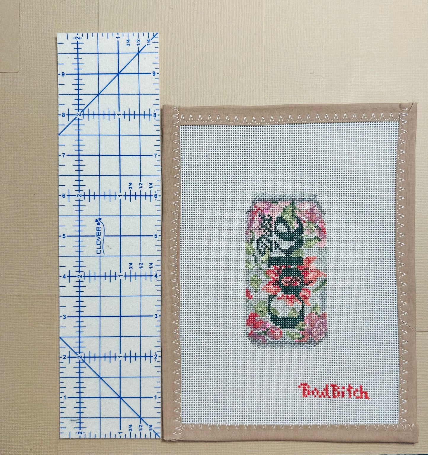 Botanical Diet Coke - Bad Bitch Needlepoint