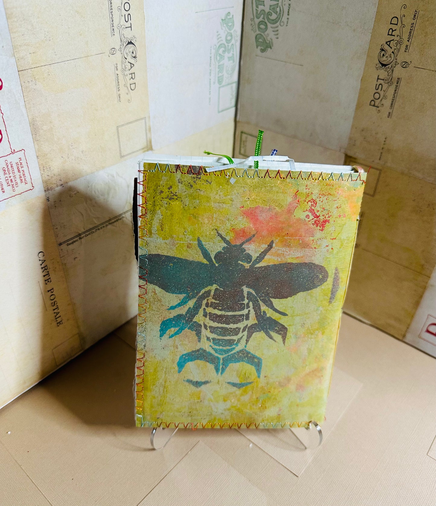 Travel Junk Journal with Book Sleeve