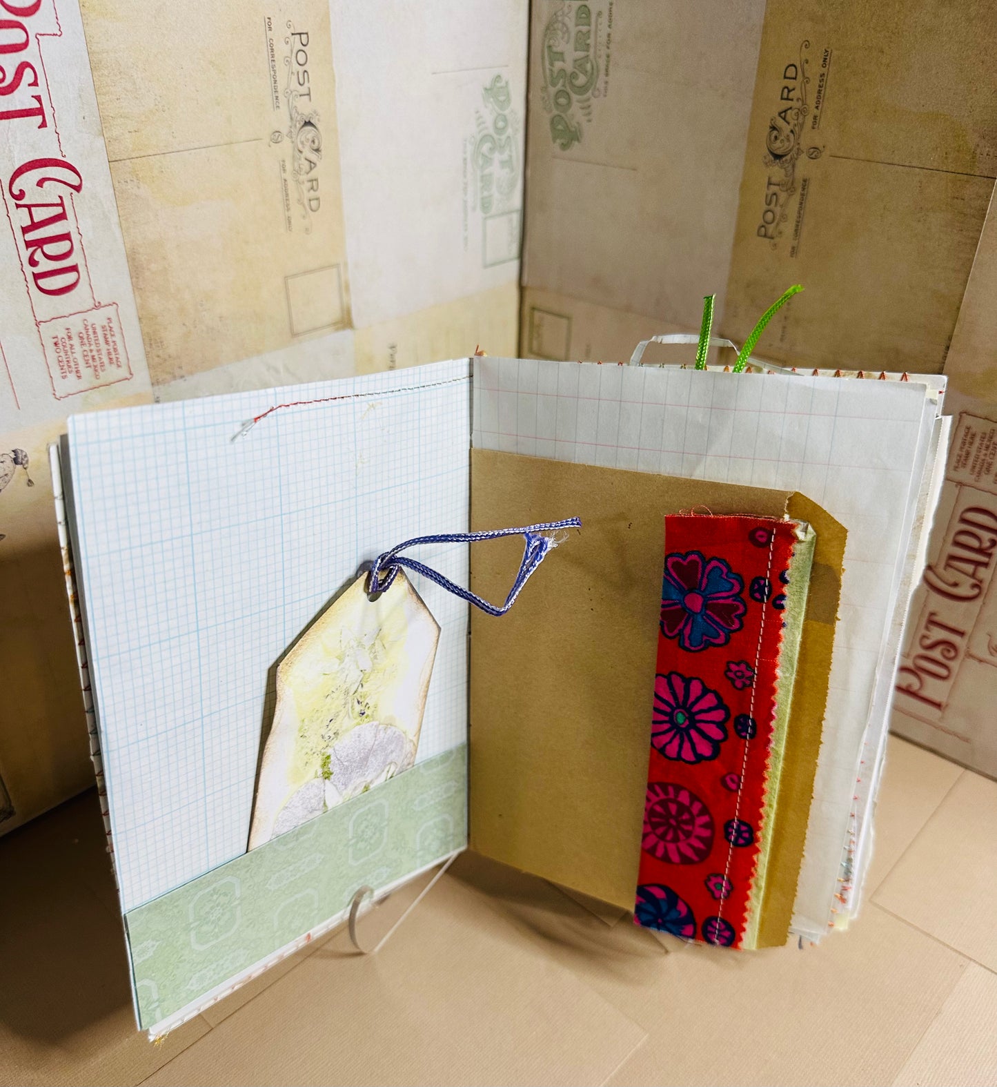 Travel Junk Journal with Book Sleeve