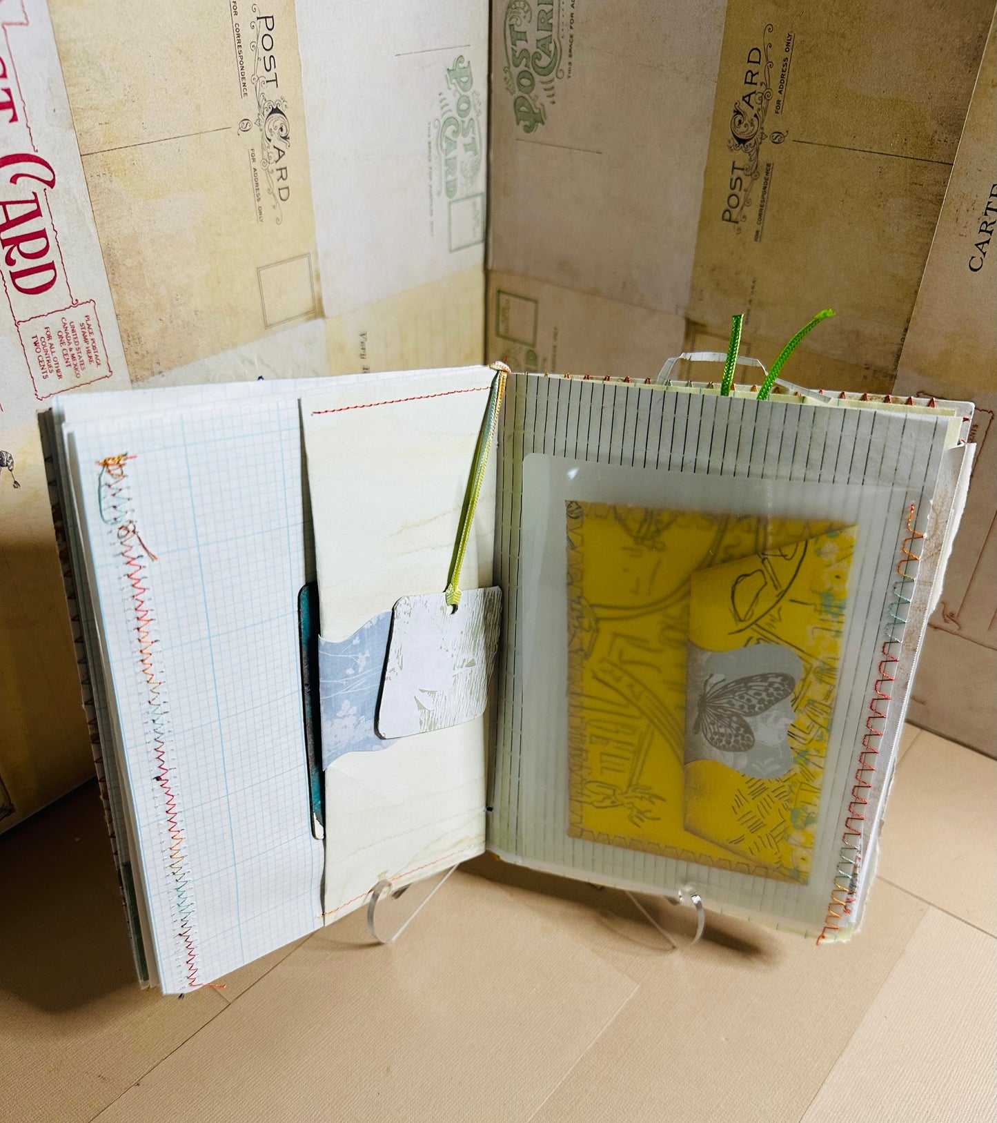 Travel Junk Journal with Book Sleeve