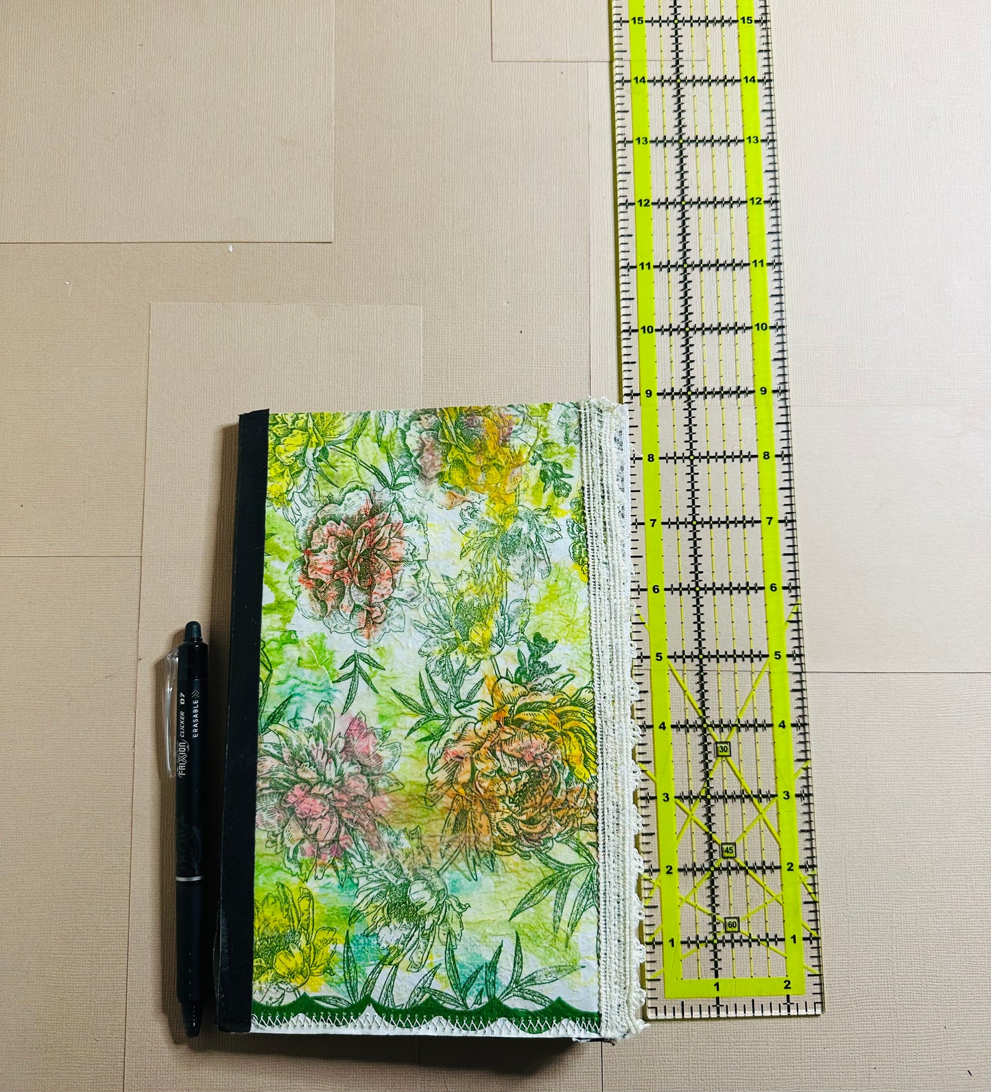 Lace Detailed Junk Journal