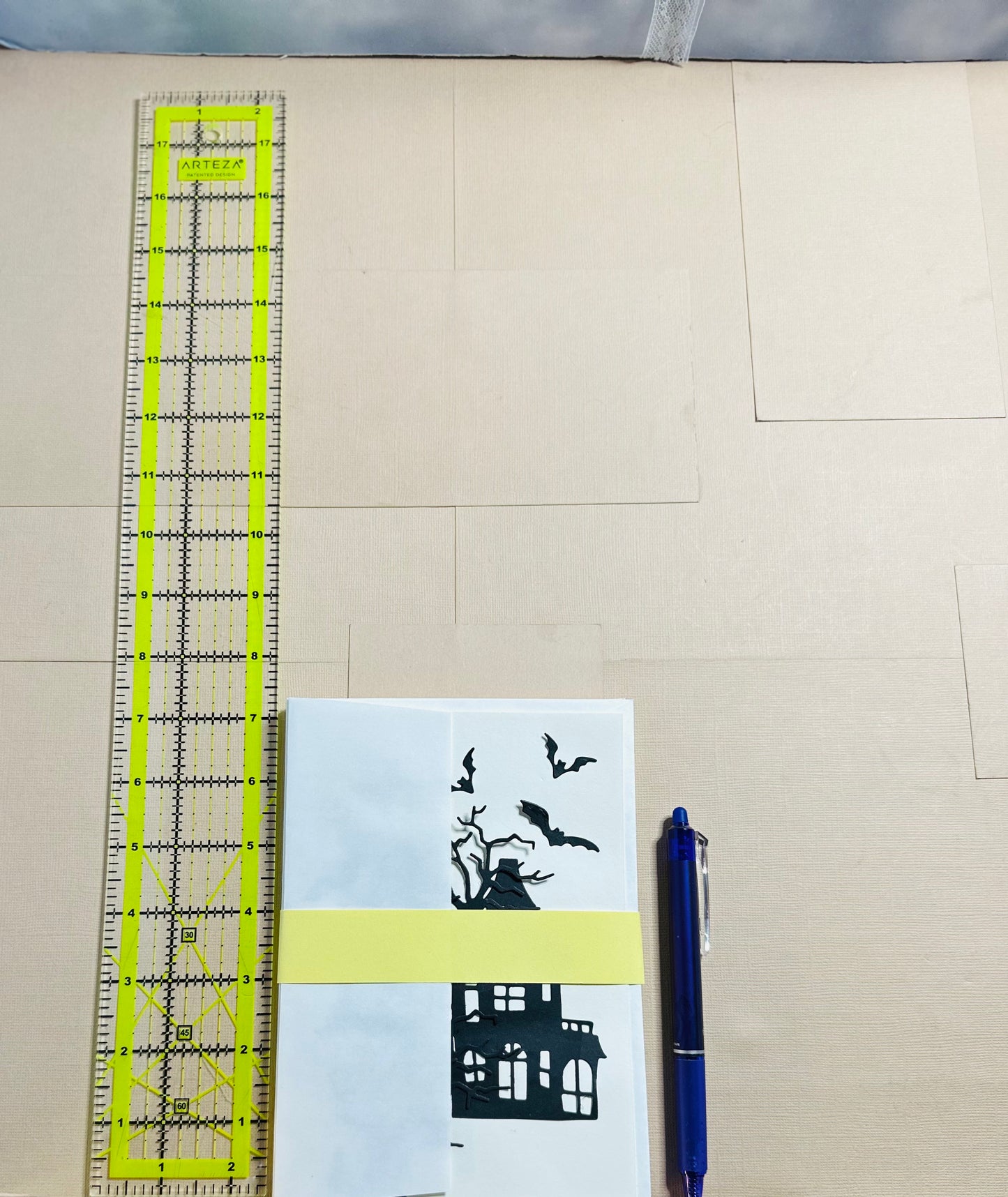 Blank Greeting Card Bundle, Haunted House