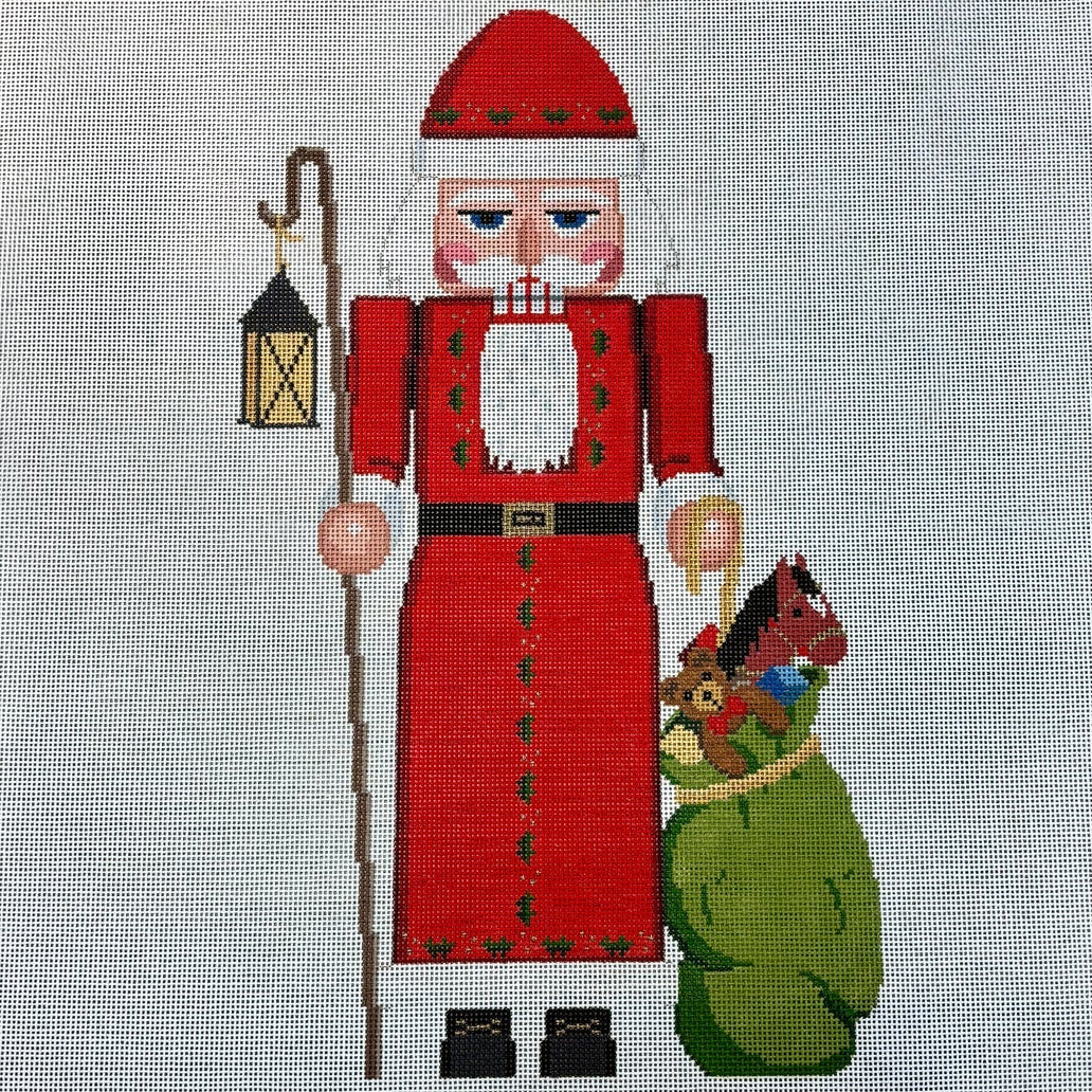Lantern Santa, Toy Bag Nutcracker 18" Stand-Up SR4295