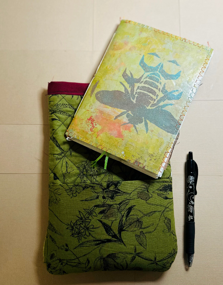 Travel Junk Journal with Book Sleeve