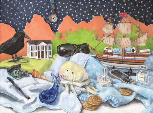 Sailing Home Oil Painting