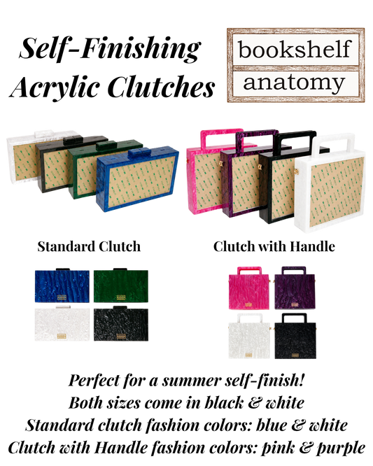 Self Finishing Acrylic Box Clutches