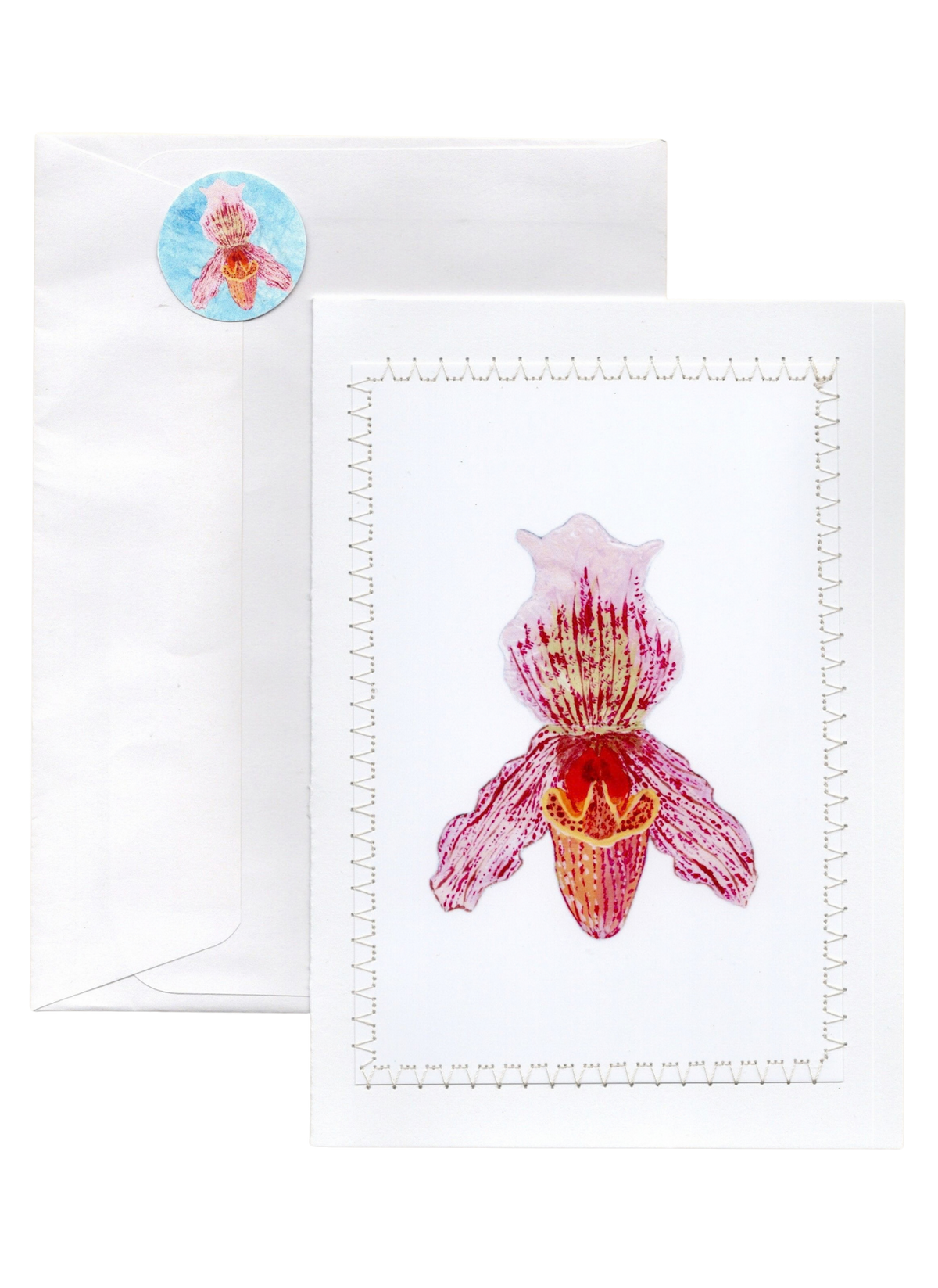 Orchid Stationery Card Set