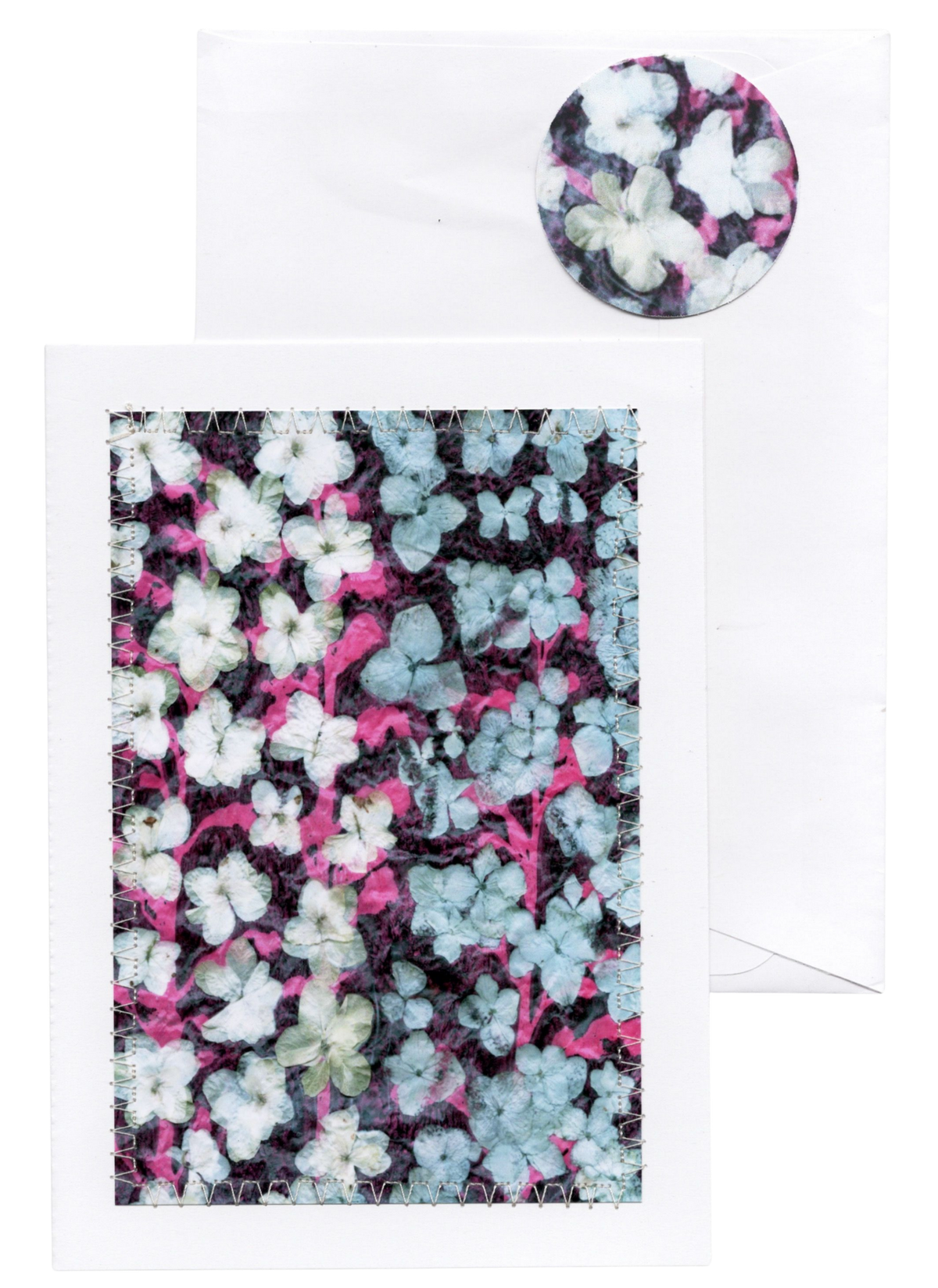 Dried Pressed Flower Stationery Set