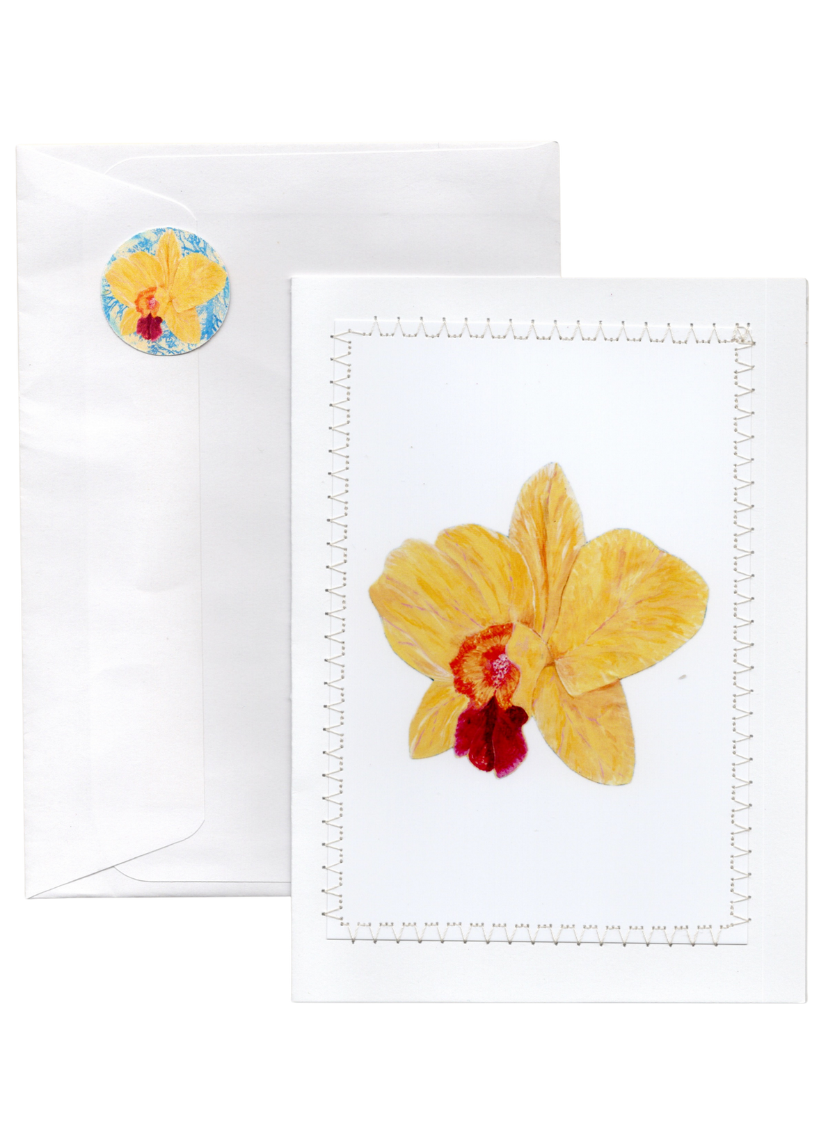Orchid Stationery Card Set