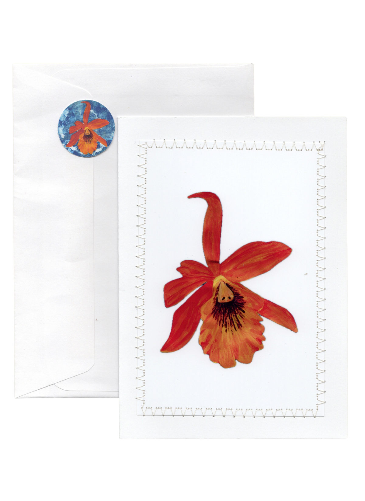Orchid Stationery Card Set