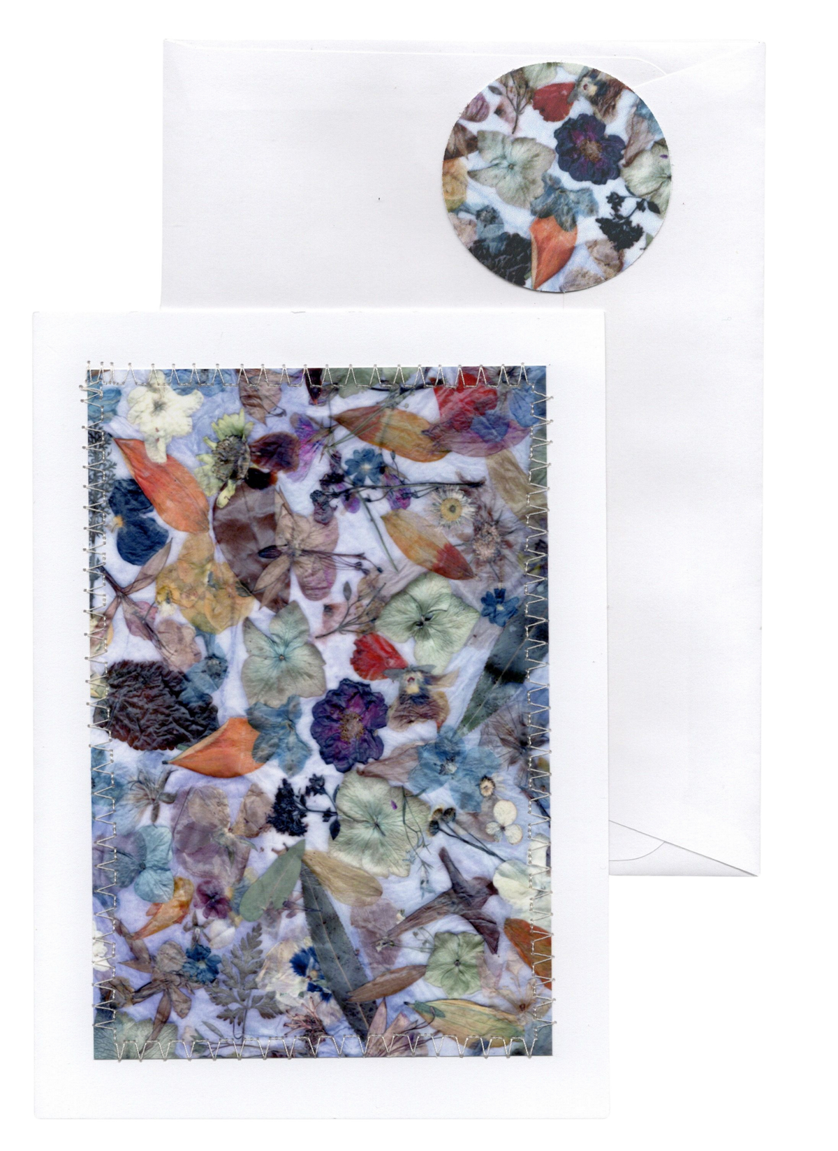 Dried Pressed Flower Stationery Set