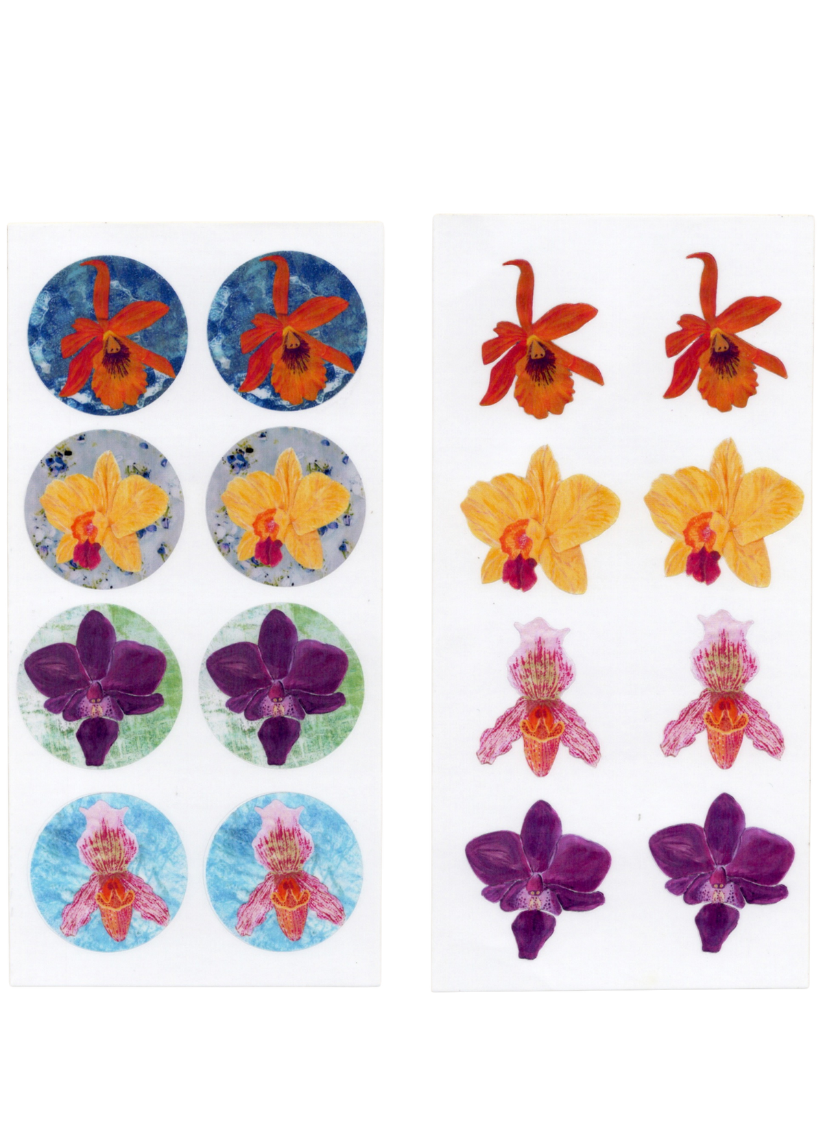 Orchid Stationery Card Set