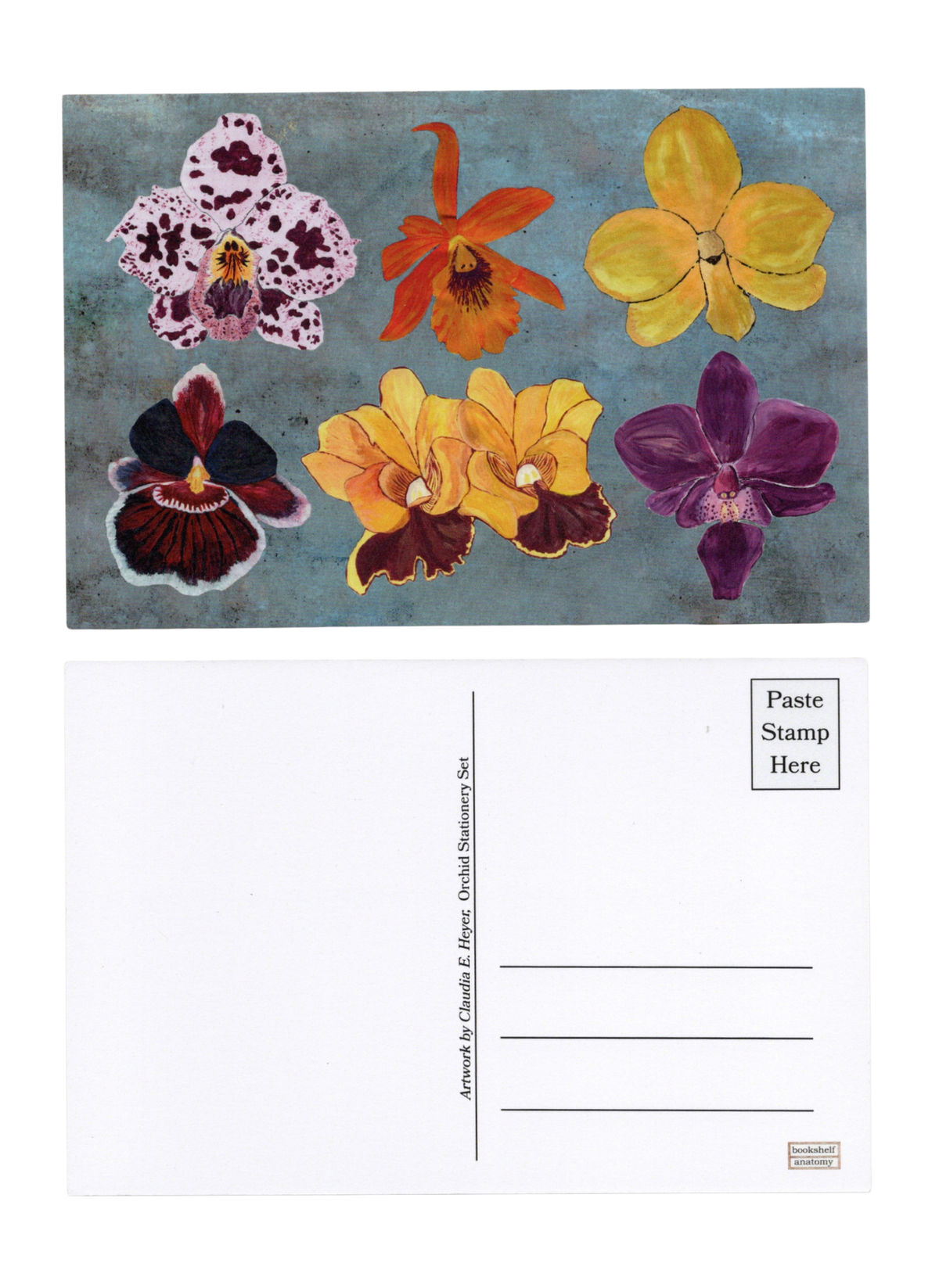 Orchid Stationery Card Set