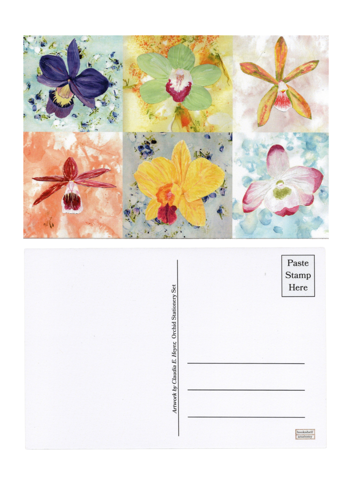 Orchid Stationery Card Set