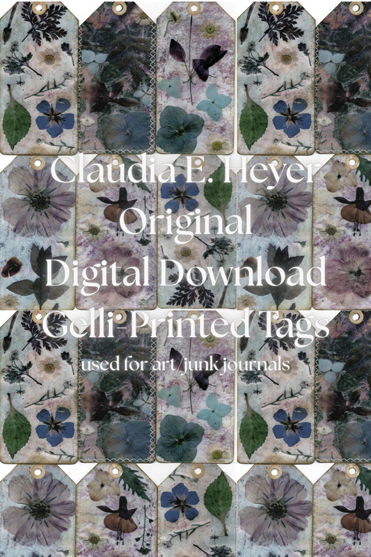 Digital Download: Gelli-Printed Botanicals