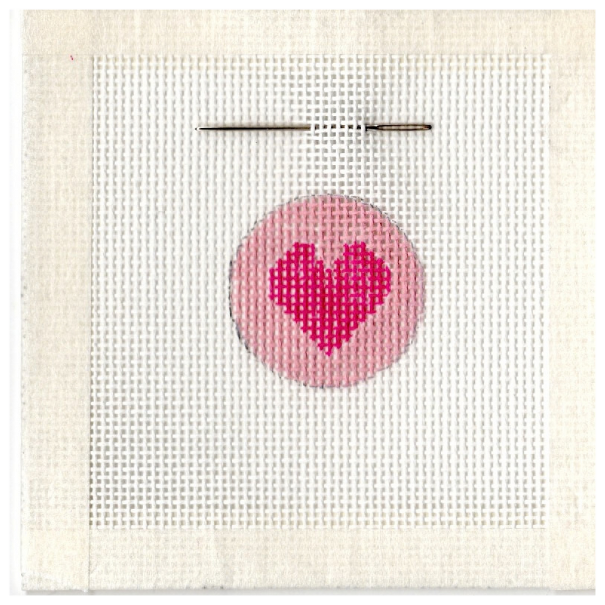 Heart Keyfob Round