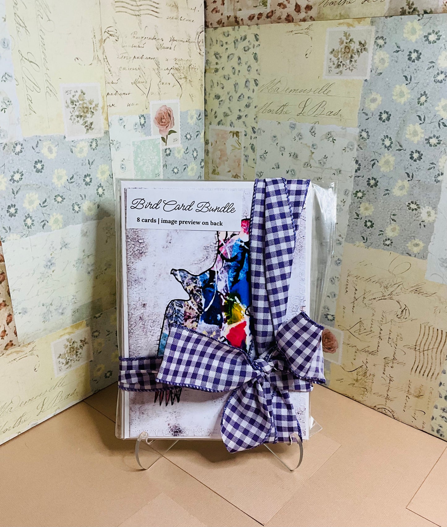 Blank Greeting Card Bundle, Bird Collection
