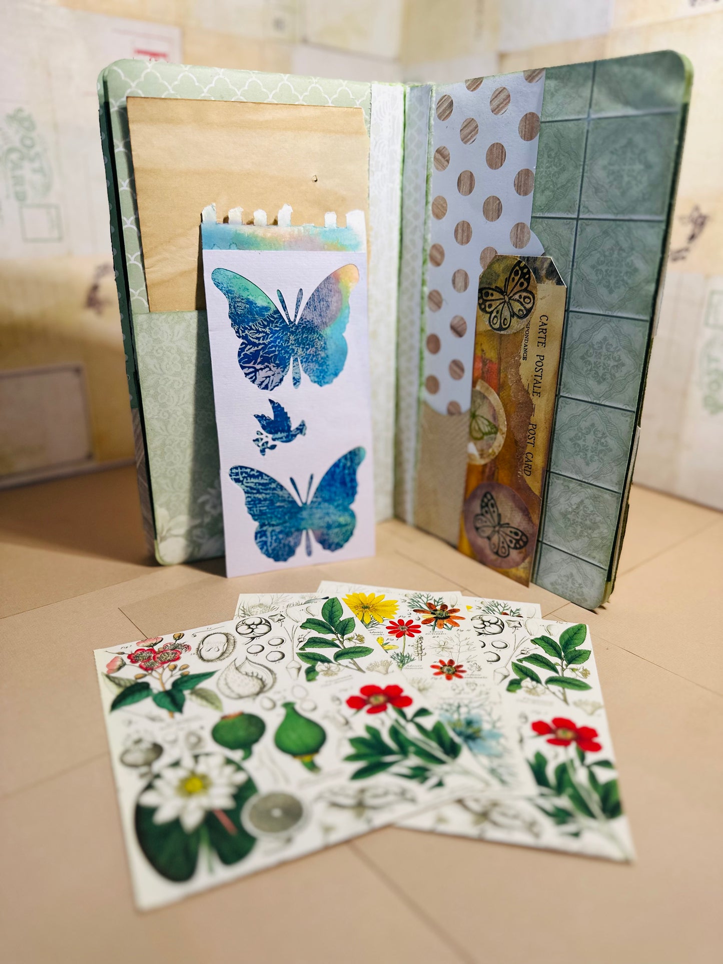 Flower Power Junk Journal