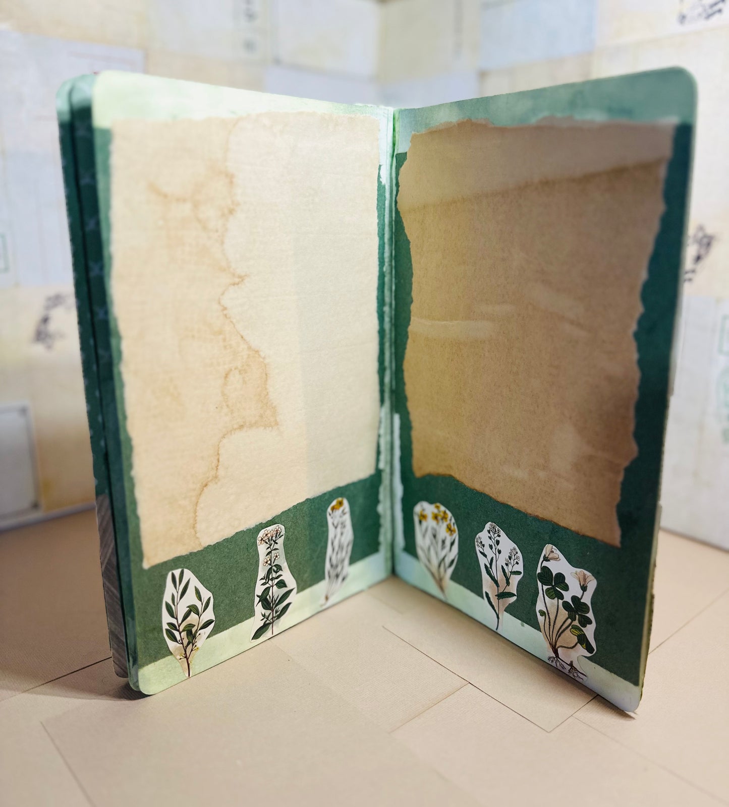 Flower Power Junk Journal