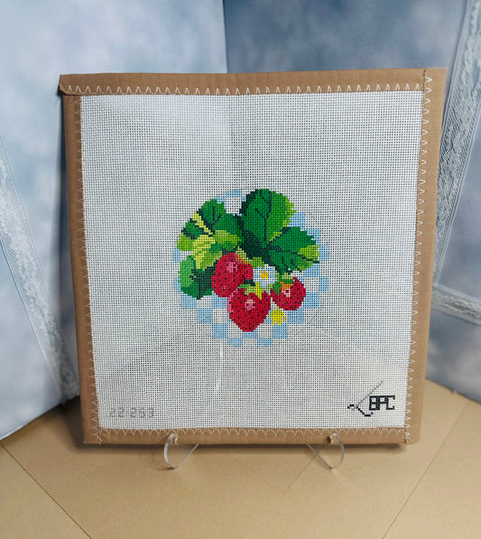 Strawberry Fruit 4" Round - Blueberry Point