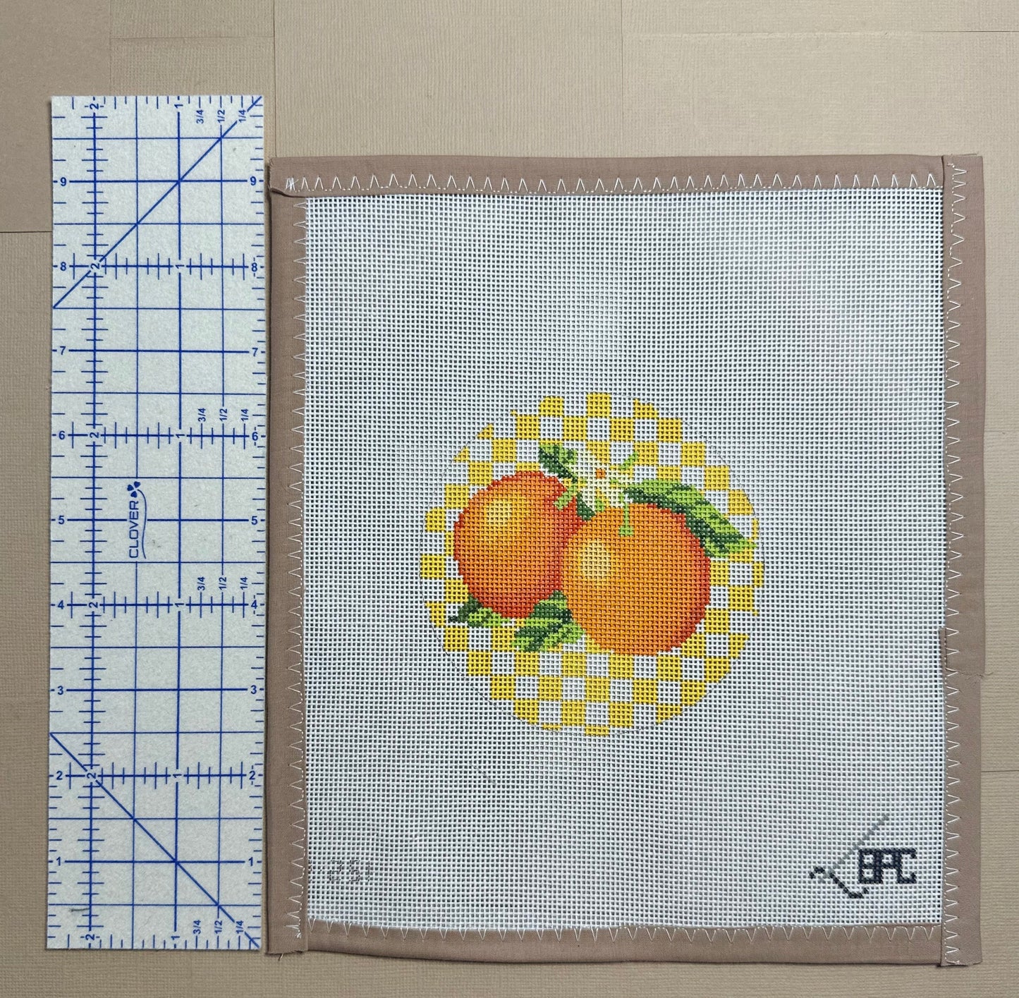 Orange Fruit 4" Round - Blueberry Point