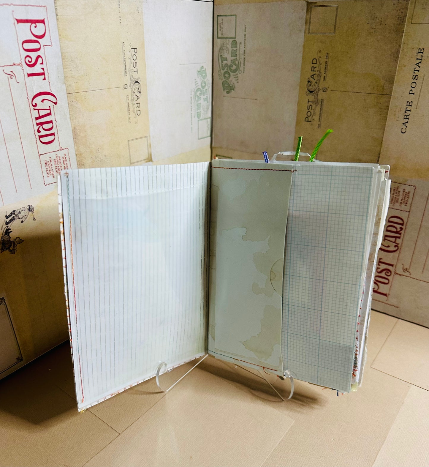 Travel Junk Journal with Book Sleeve