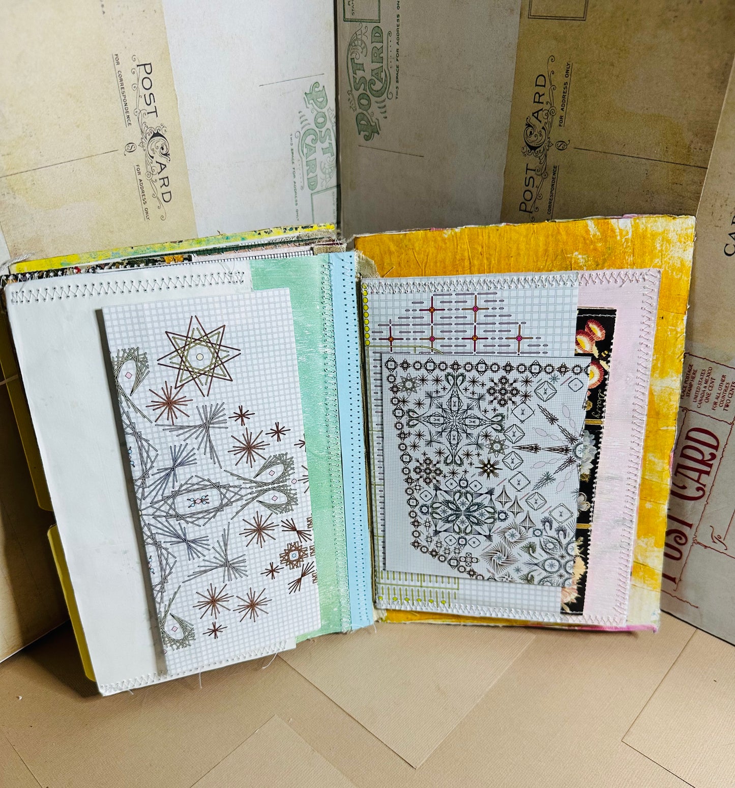 NeedlePoint Up-Cycled Journal