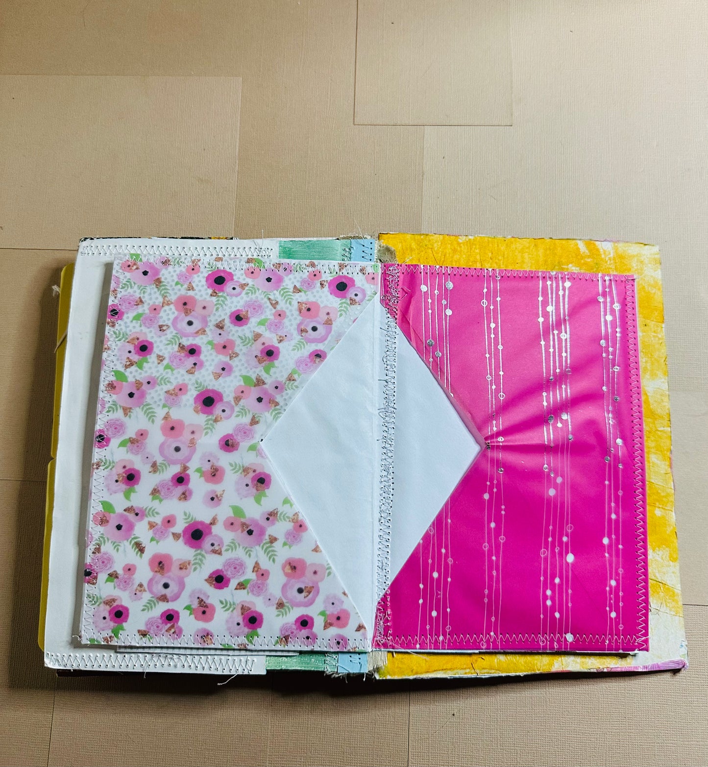 NeedlePoint Up-Cycled Journal