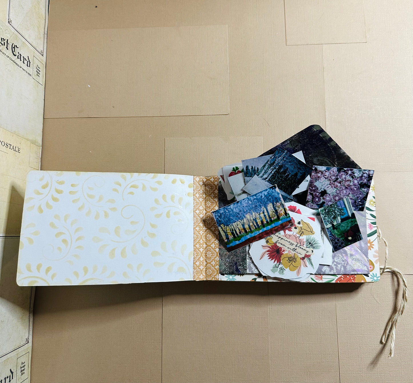 Up-Cycled Art Sticker Book
