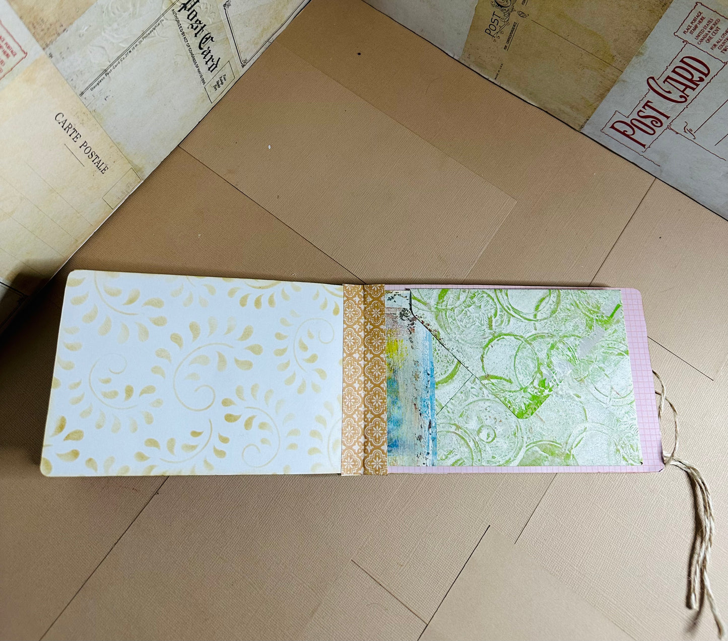 Up-Cycled Art Sticker Book