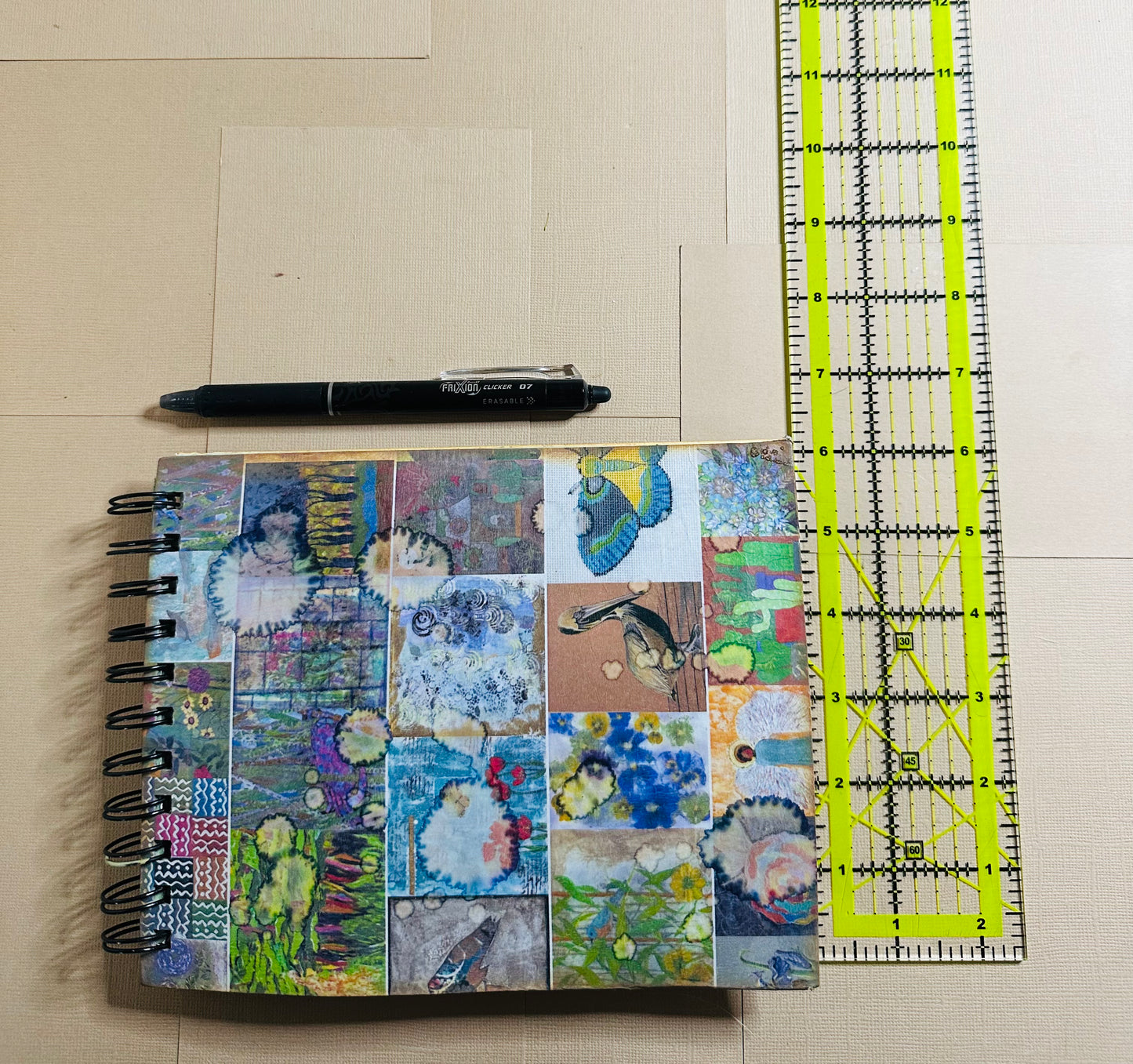 Up-Cycled Art Sticker Book