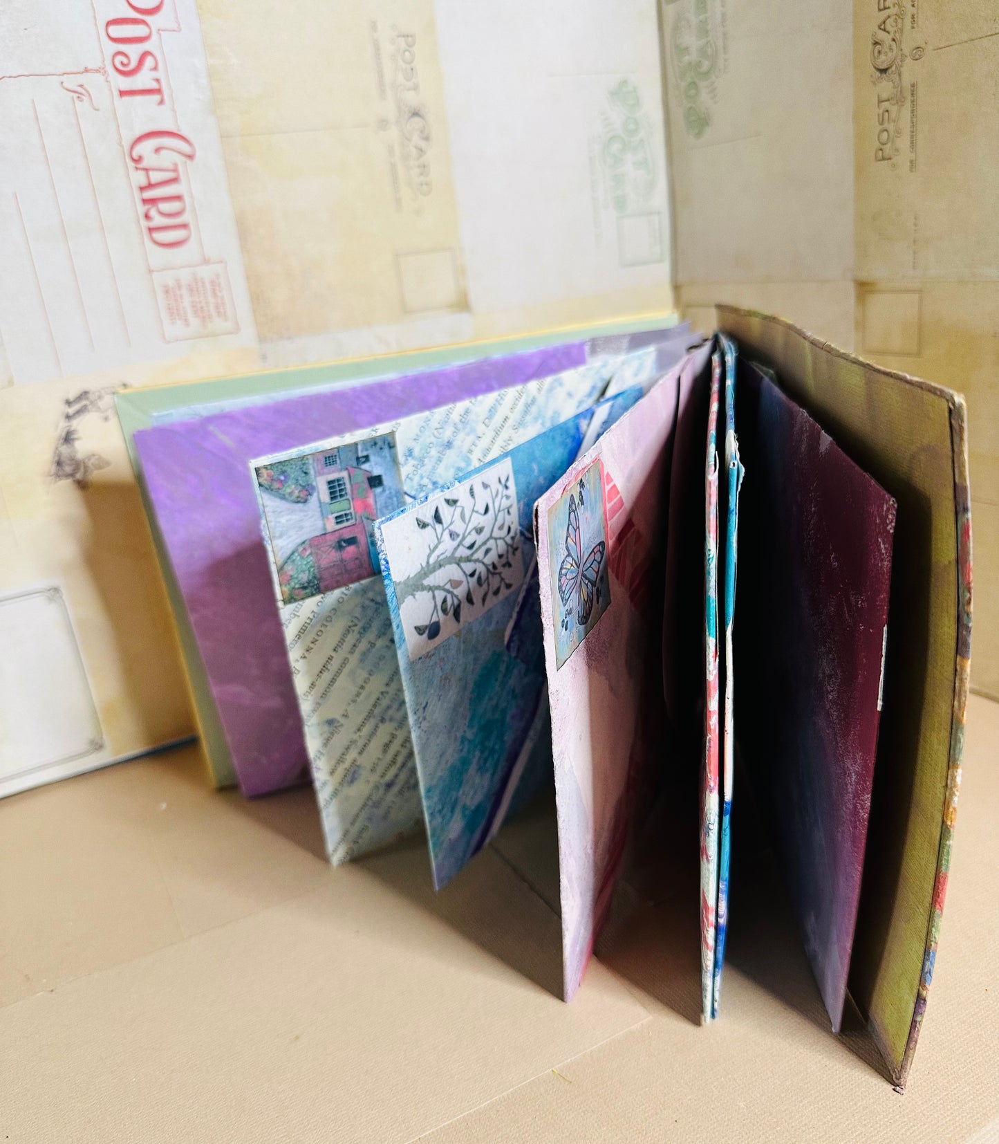 Up-Cycled Art Sticker Book