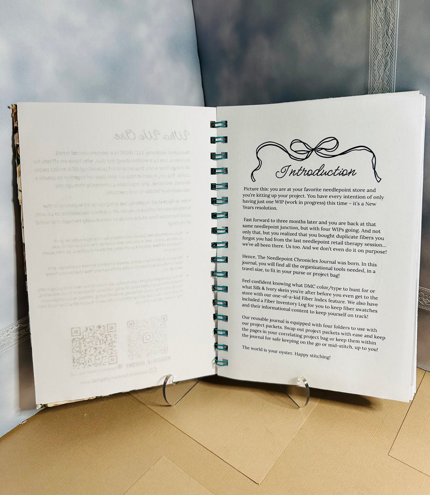 The Needlepoint Chronicles Project Journal