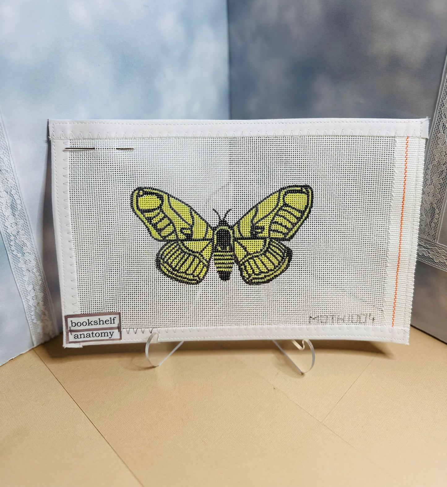 Yellow and Black Moth - MOTH1004