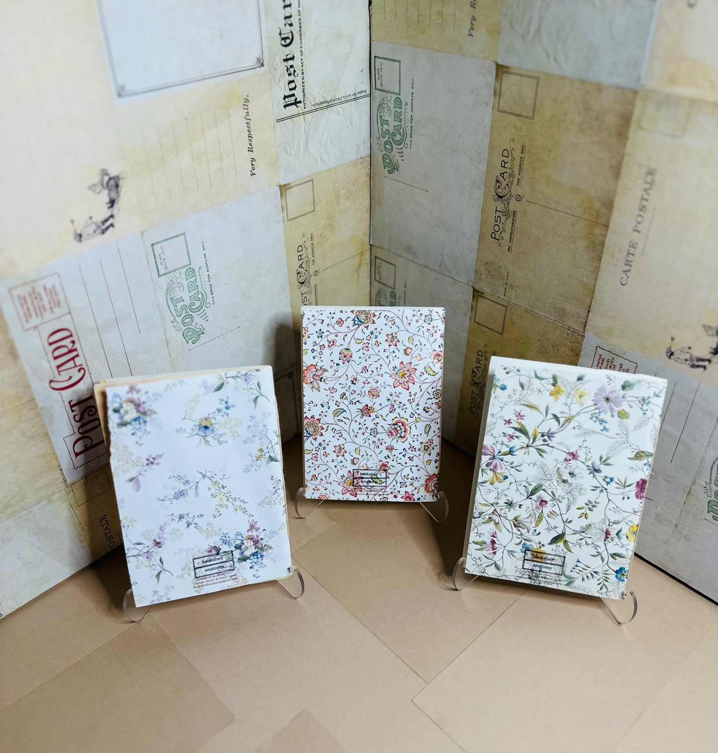 Dried Flower Specimen Booklet/Mini Journal Trio Set