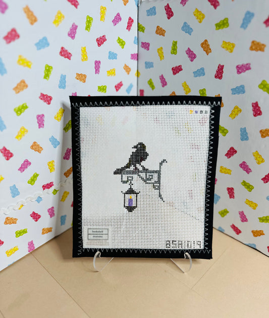 Perched Raven - Bookshelf Anatomy Design