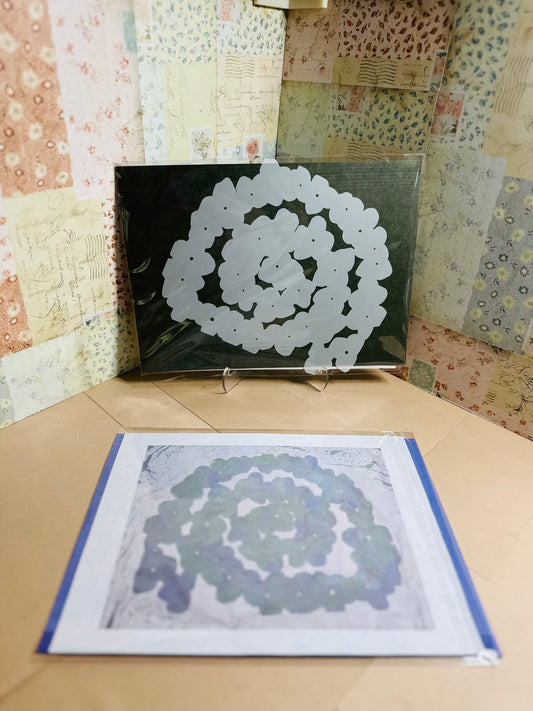 Dura-Lar Hydrangea Stenciling Mask