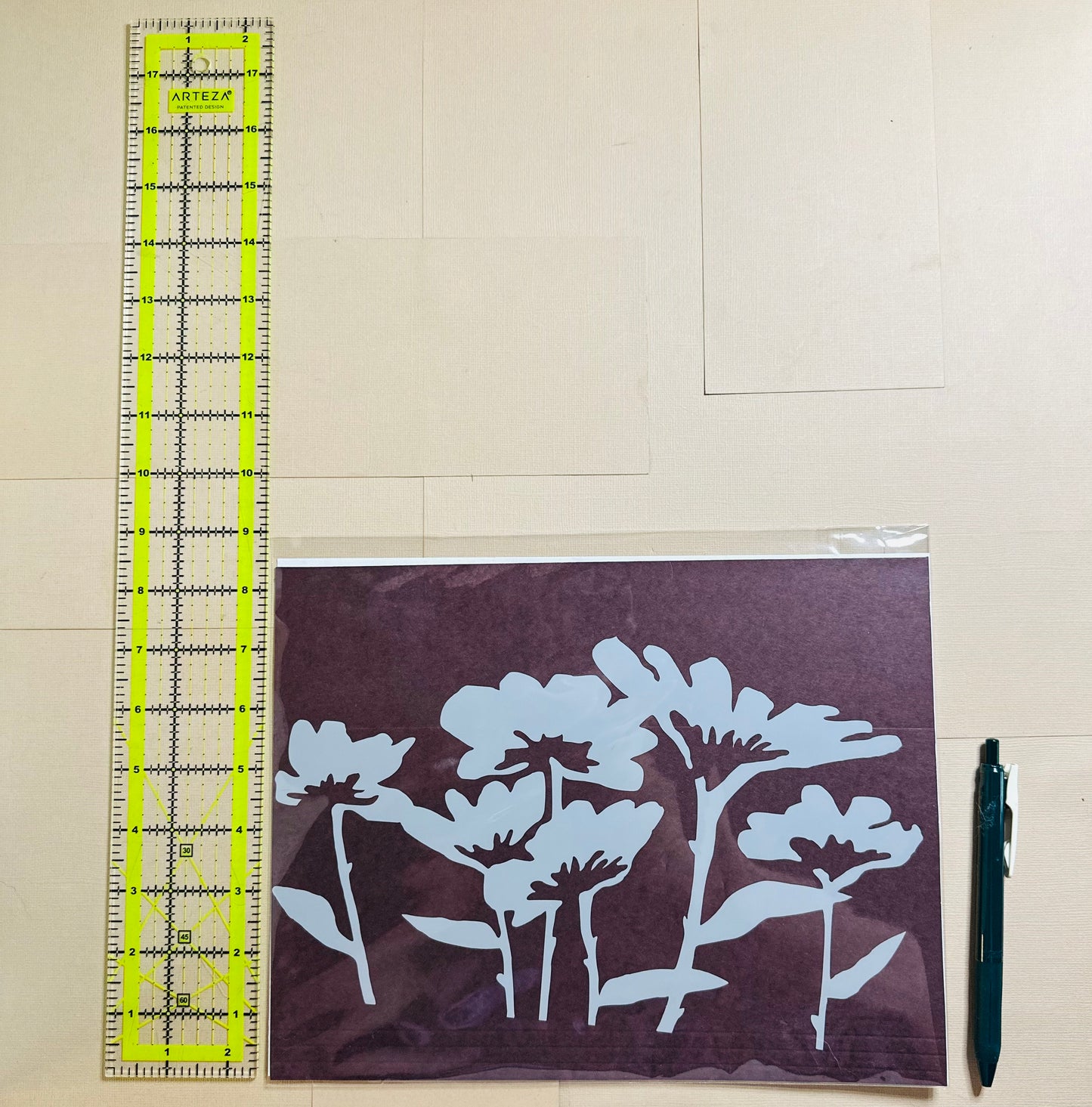 Dura-Lar Daisy Stenciling Mask
