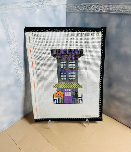 Black Cat cafe - Bookshelf Anatomy Design