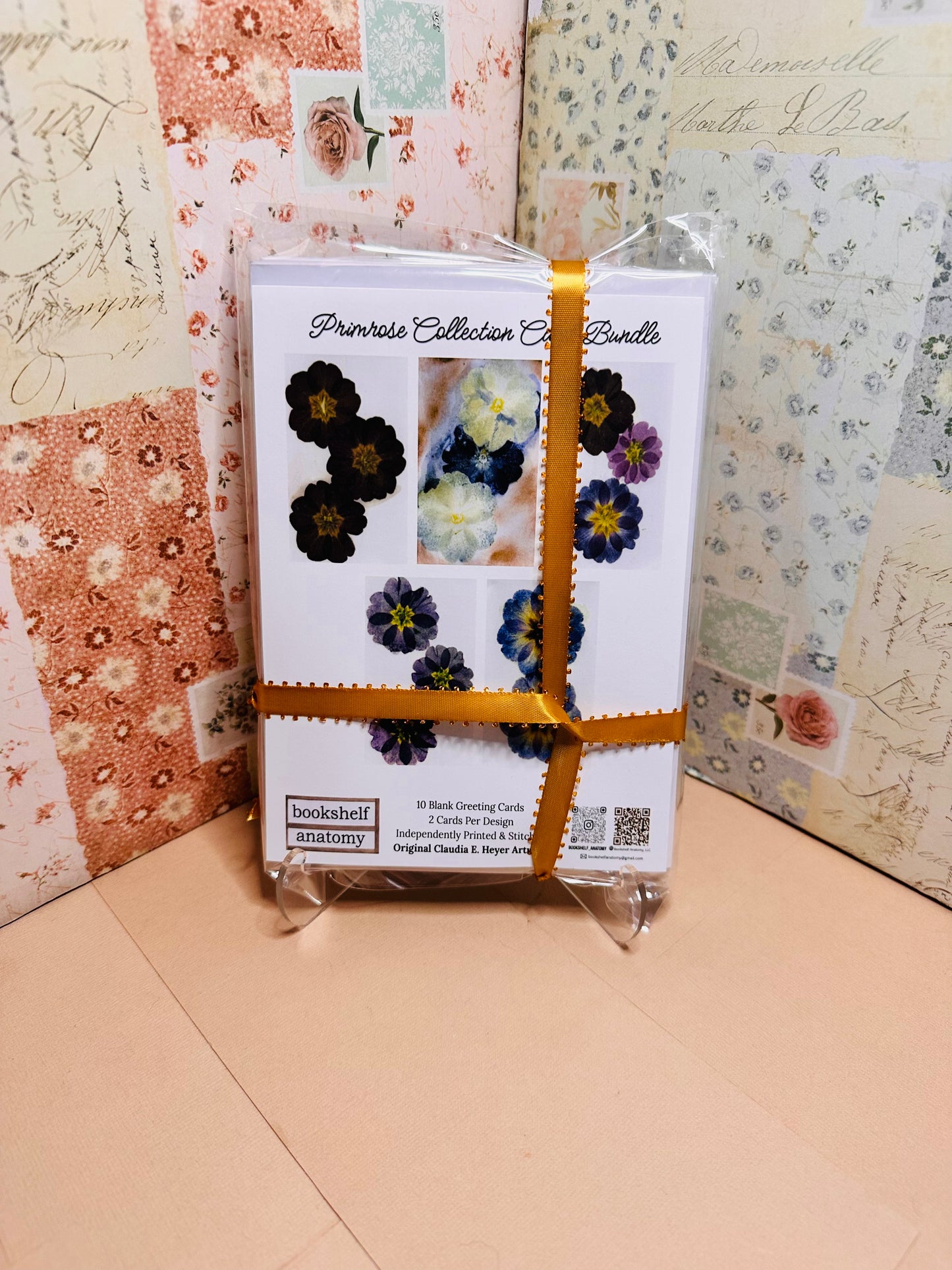 Blank Greeting Card Bundle, Primrose Collection