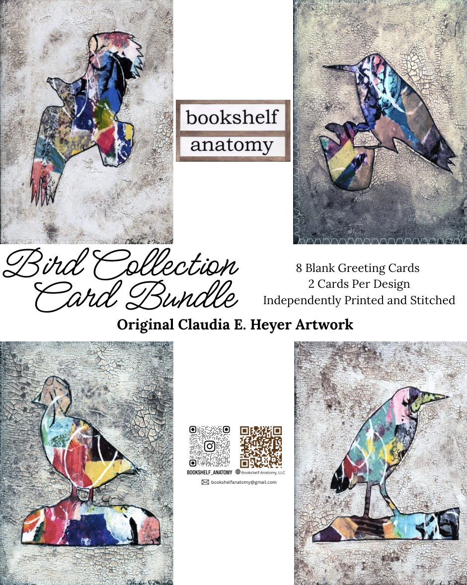 Blank Greeting Card Bundle, Bird Collection