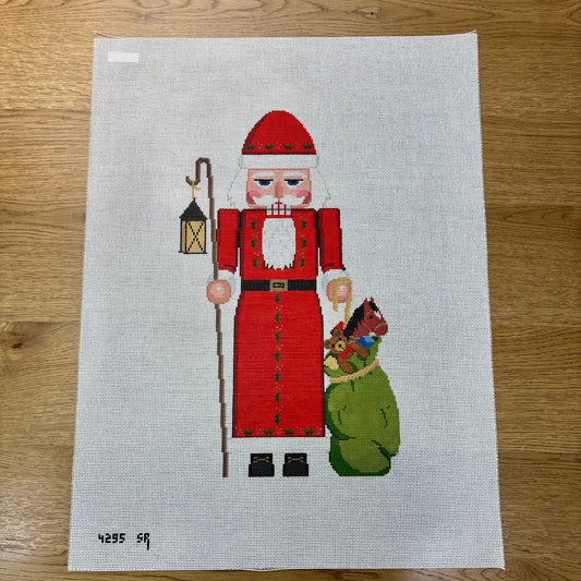 Lantern Santa, Toy Bag Nutcracker 18" Stand-Up SR4295