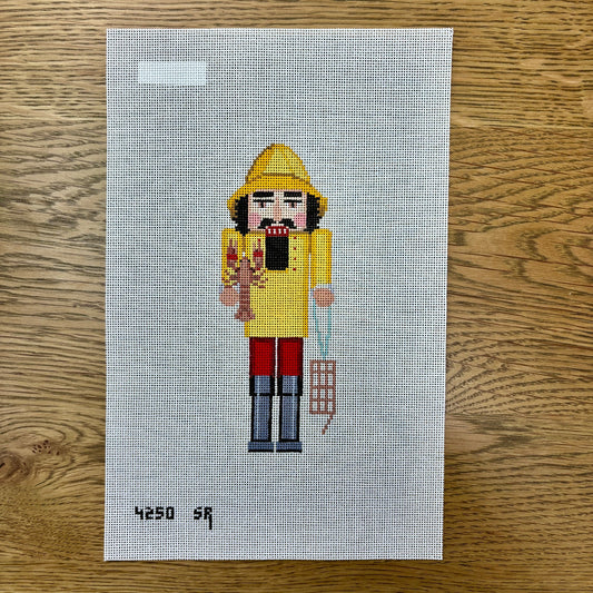 Lobster Catcher Nutcracker 6.5" SR4250