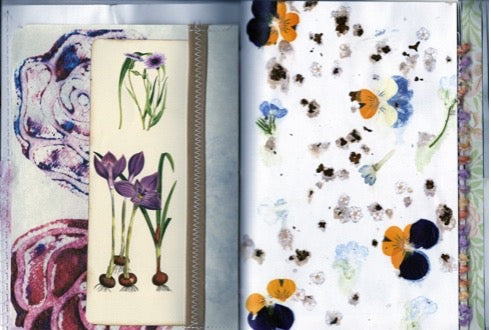 Dried Flower/Eco Print Junk/Art Journal