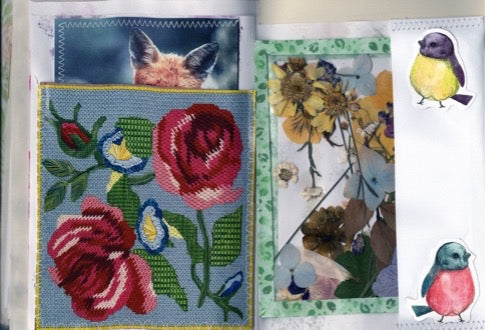 Dried Flower/Eco Print Junk/Art Journal