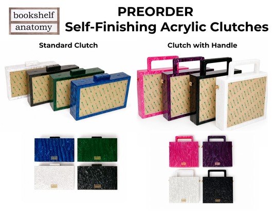 PRE-ORDER: Self Finishing Acrylic Box Clutches